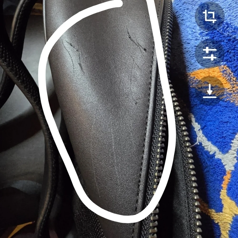 Coach Black Backpack